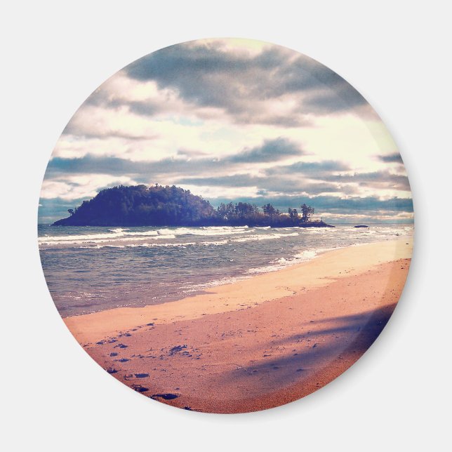 Sjö Superior Island Magnet (Framsidan)