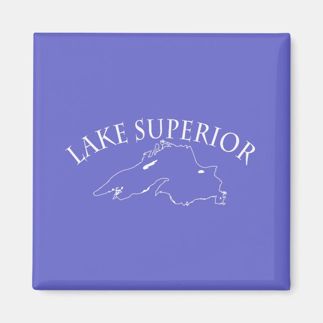Sjö Superior Karta Magnet (Framsidan)