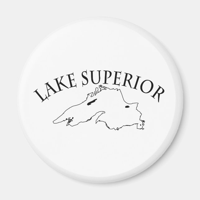 Sjö Superior Karta Magnet (Framsidan)