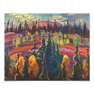 Sjö Superior Land A. Y. Jackson Fototryck