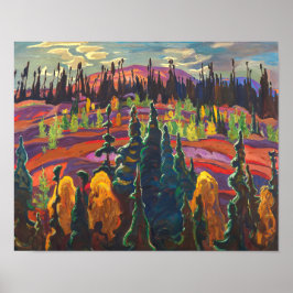 Sjö Superior Land | A. Y. Jackson | Poster