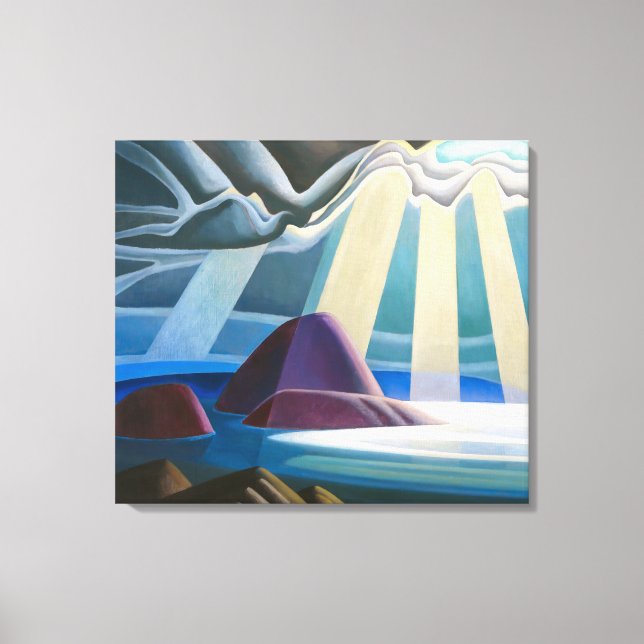 Sjö Superior | Lawren Harris | Fotoutskrift Canvastryck (Framsida)