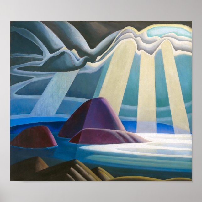 Sjö Superior | Lawren Harris | Poster (Framsidan)