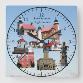 Sjö Superior Lighthouses klocka