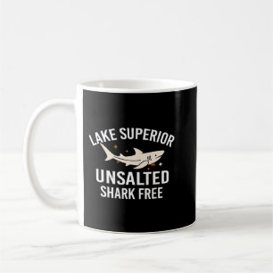 Sjö Superior Osalted Funny Citote Shark Free Fish Kaffemugg