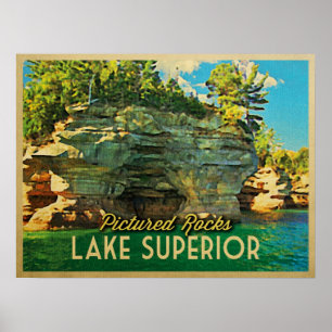 Sjö Superior Pictured Sten Poster