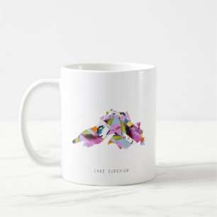 Sjö Superior Silhouette Karta-kaffet Mugg