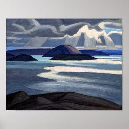 Sjö Superior Sketch | Lawren Harris | Poster