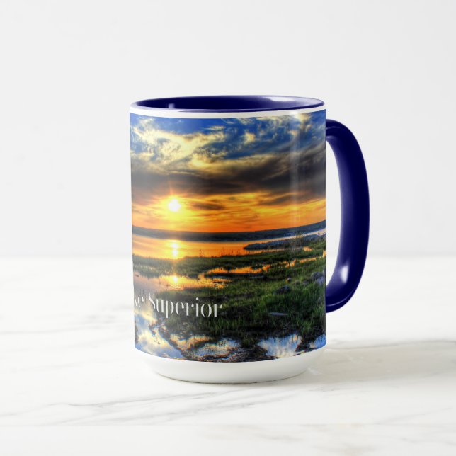 Sjö Superior Sunset Mugg (Framsida höger)