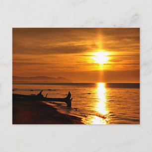 Sjö Superior Sunset Vykort