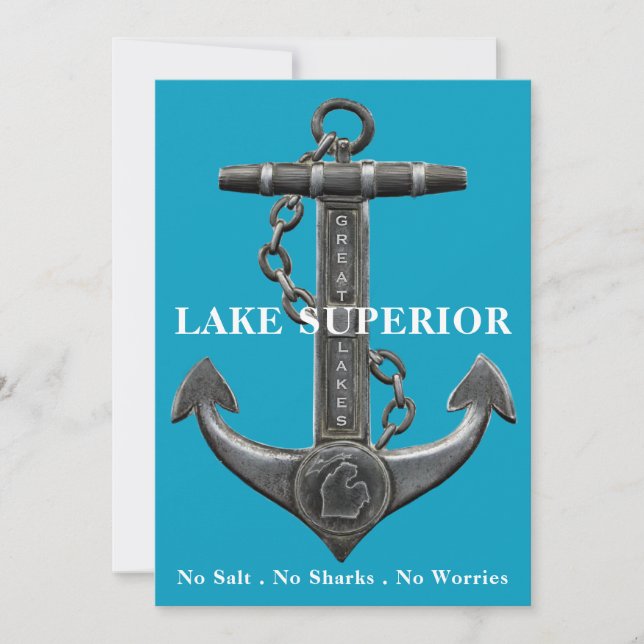 Sjö Superior Underbara Sjö Inbjudningar (Framsida)