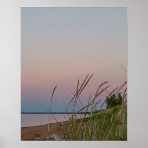 Sjö Superior vid Sunset Poster