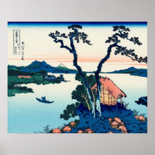 Sjö Suwa i det Shinano landskapet Poster