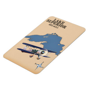 Sjö Sydamerika karta Magnet
