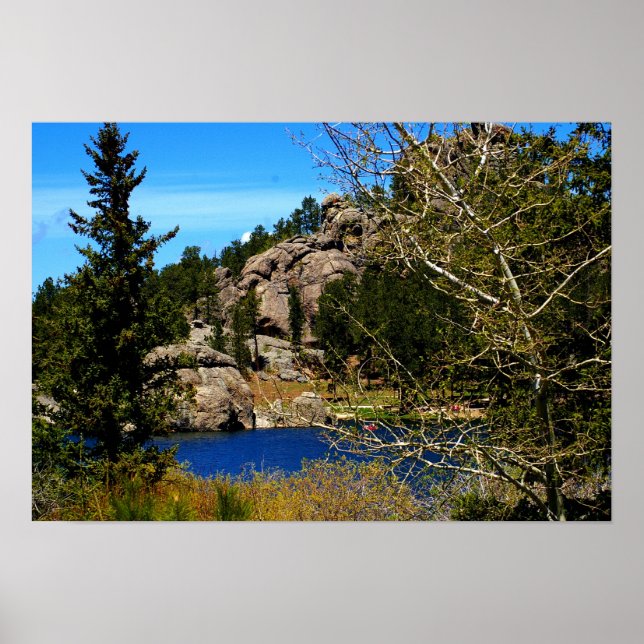 Sjö Sylvan Poster från South Dakota (Framsidan)