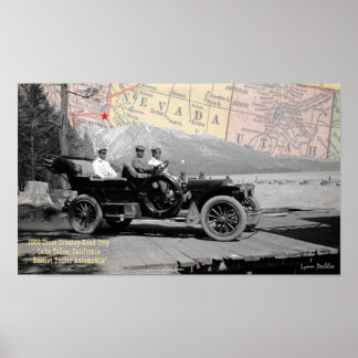 Sjö Tahoe 1908 Poster