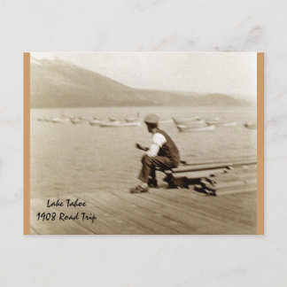 Sjö Tahoe - 1908 Vykort