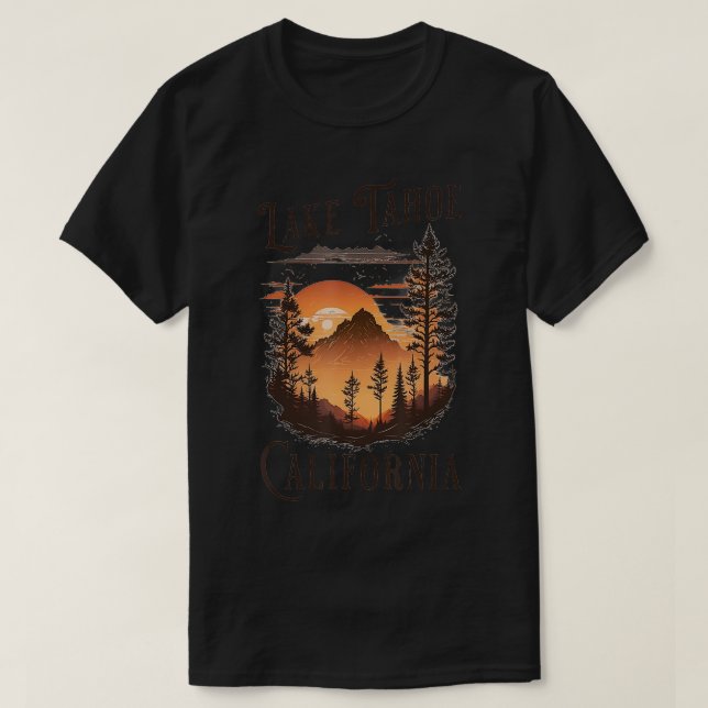 Sjö Tahoe 1 T Shirt (Design framsida)