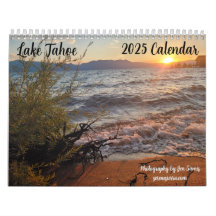 Sjö Tahoe 2025-kalender