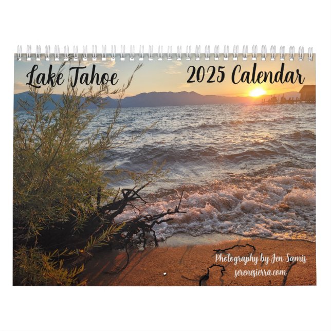 Sjö Tahoe 2025-kalender Kalender (Omslag)