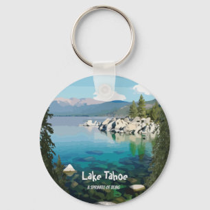 Sjö Tahoe A sprinkle of bling California Nyckelring