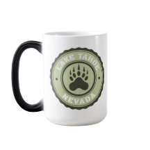 Sjö Tahoe Bear Tass Nevada