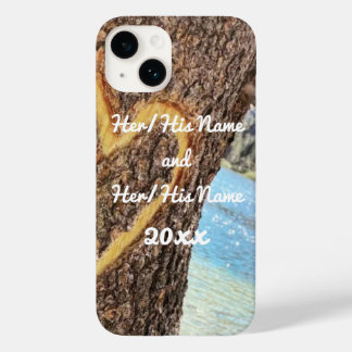 Sjö Tahoe Blue Vatten Träd Heart Kärlek