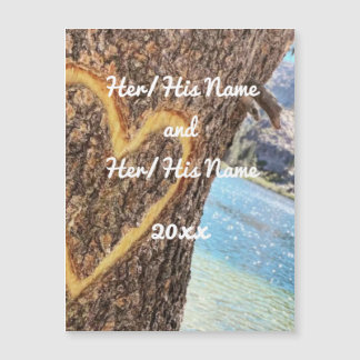 Sjö Tahoe Blue Vatten Träd Heart Kärlek