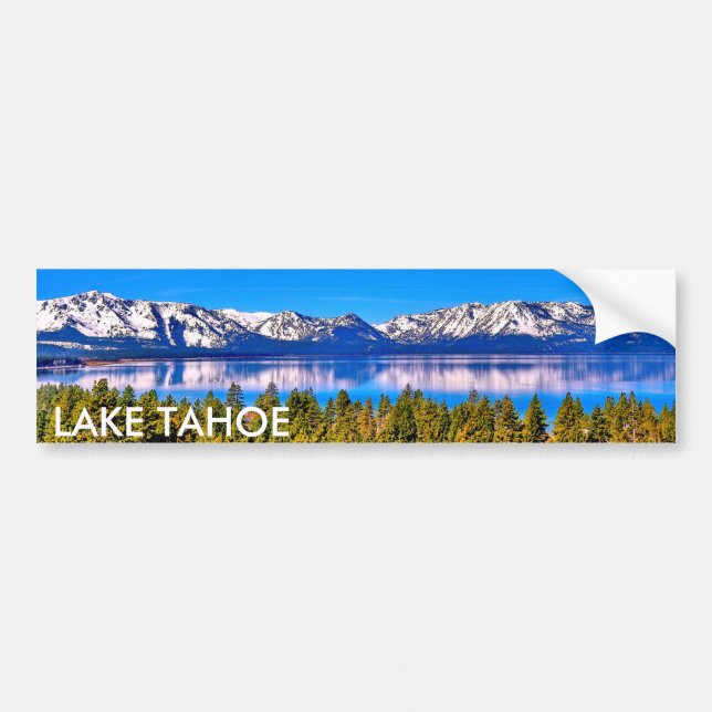SJÖ TAHOE BUMPER STICKER BILDEKAL (Framsidan)