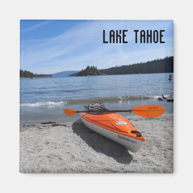 Sjö Tahoe, CA Magnet (Framsidan)