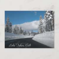 Sjö Tahoe, CA-vykort