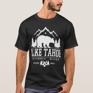 Sjö Tahoe California - Bear Mountains Nature Camp T Shirt