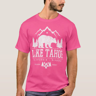 Sjö Tahoe California - Bear Mountains Nature Camp T Shirt