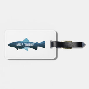 Sjö Tahoe California Nevada Fish Bagagebricka