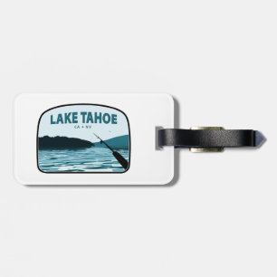 Sjö Tahoe California Nevada Fishing Rod Bagagebricka