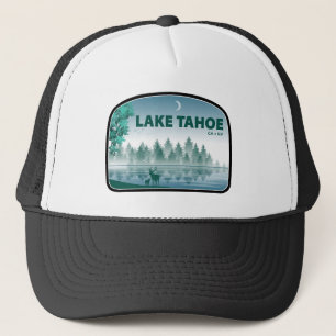 Sjö Tahoe California Nevada Hjort Keps