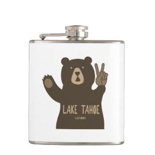 Sjö Tahoe California Nevada Peace Bear Fickplunta