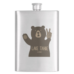 Sjö Tahoe California Nevada Peace Bear Fickplunta