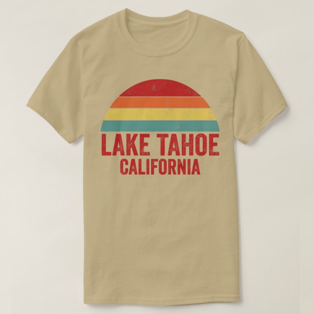 Sjö Tahoe California T Shirt (Design framsida)