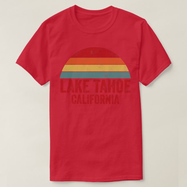 Sjö Tahoe California T Shirt (Design framsida)