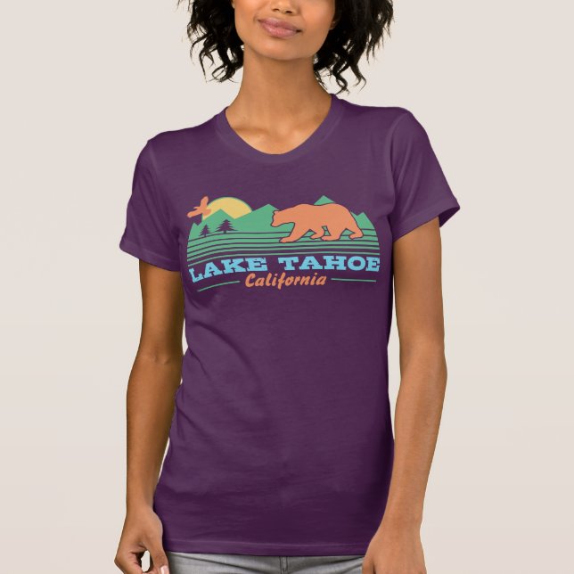 Sjö Tahoe California T-shirt (Framsida)