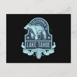 Sjö Tahoe California Vykort