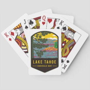 Sjö Tahoe Emerald Bay Casinokort