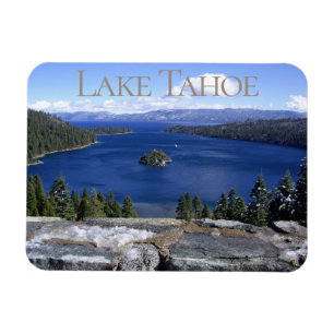 Sjö Tahoe Emerald Bay Magnet