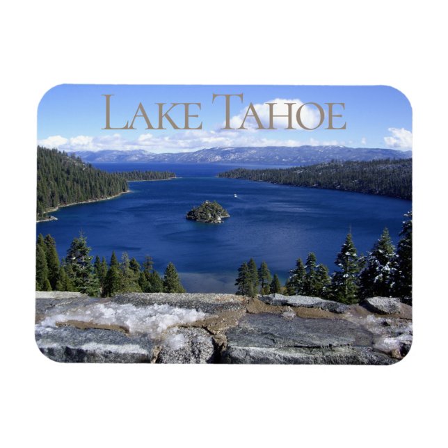 Sjö Tahoe Emerald Bay Magnet (Horisontell)