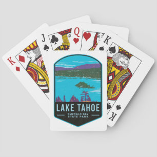 Sjö Tahoe Emerald Bay State Park Casinokort