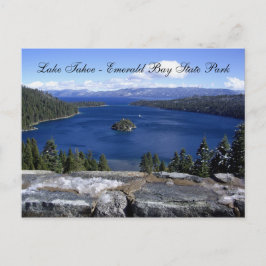 Sjö Tahoe - Emerald Bay State Park Vykort