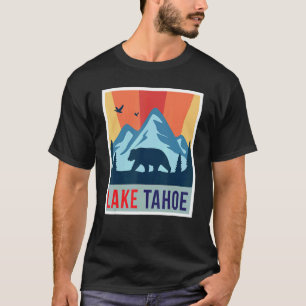 Sjö Tahoe Grizzly bär Kaliforniens ski-bergen C T Shirt