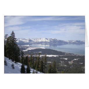 Sjö Tahoe Hälsningskort