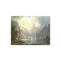 Sjö Tahoe i Sierrorna